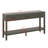 62.2'' Farmhouse Console Table With 3 Drawers, Painted Entryway Table With Open Bottom Shelf, Minimalist Sofa Table-482441267