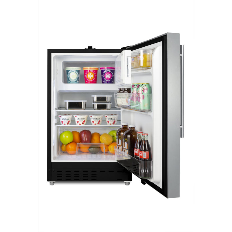 Summit Appliance 2.68 Cubic Feet Mini Fridge with Freezer