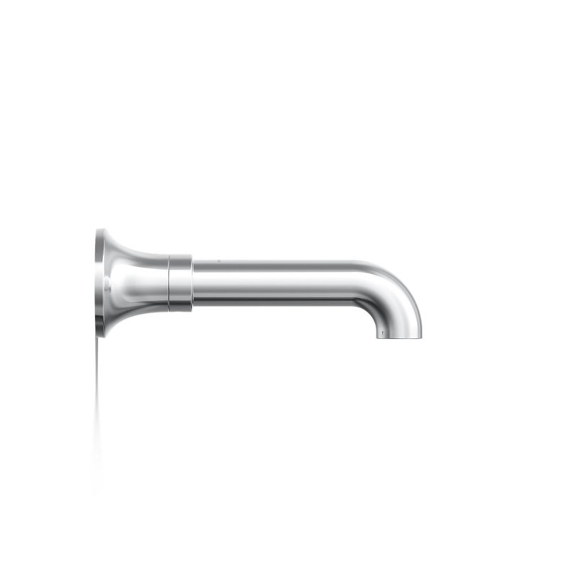 Tone Wall-Mount Non-Diverter Bath Spout, Polished Chrome