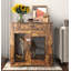 Table pour chien avec double porte