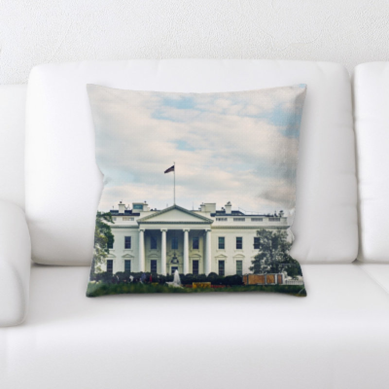 Microsuede Throw Pillow