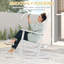Chaise berçante d'extérieur en plastique Langsa-833341367