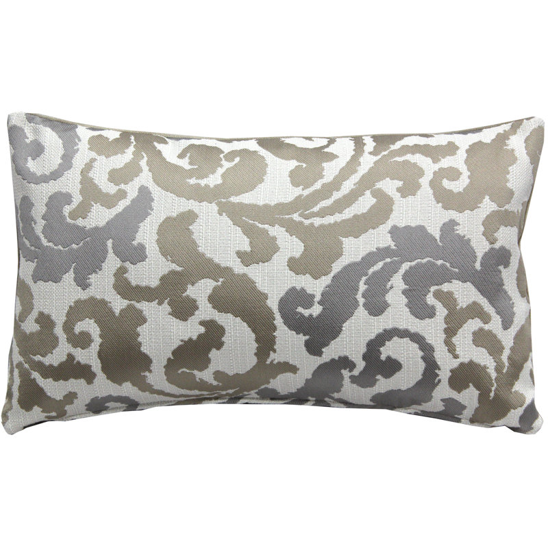 Coussin lombaire Yarber, argent