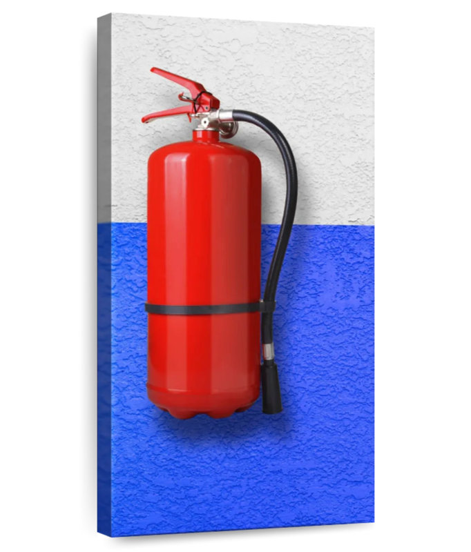 Fire Extinguisher, 24" H x 12" W