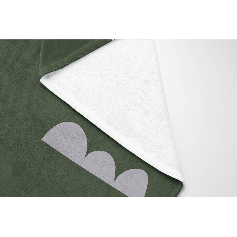 Dino Cloud, 60" W x 80" L, Green
