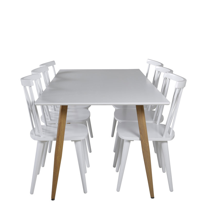 Bordas 6 - Person Dining Set
