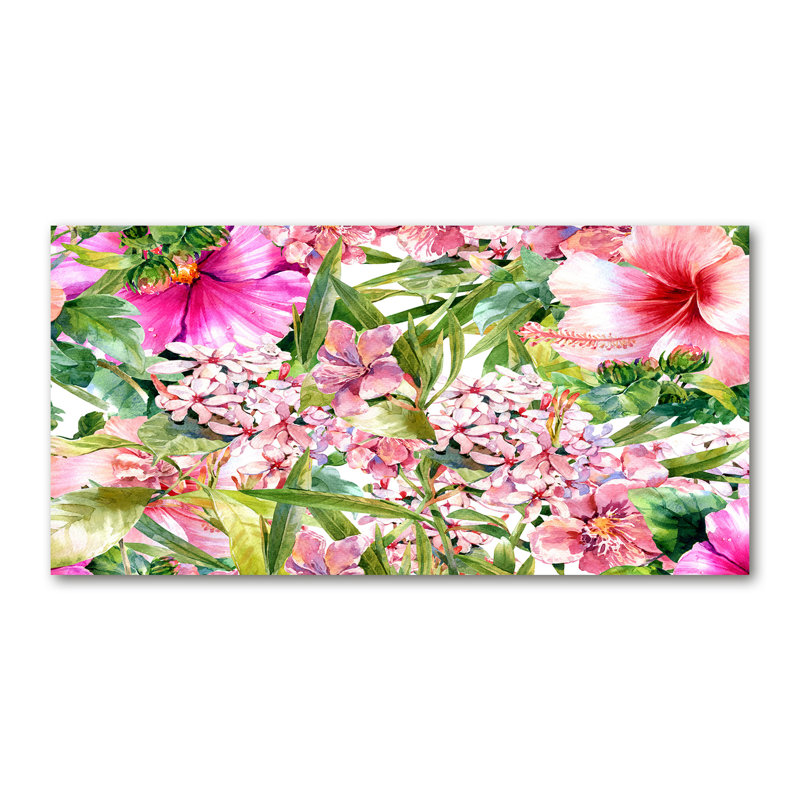 Sansibar Home Floral Pattern - Wrapped Canvas Art Prints | Wayfair.co.uk