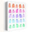 Art mural contemporain abstrait fantaisiste arc-en-ciel-237326192
