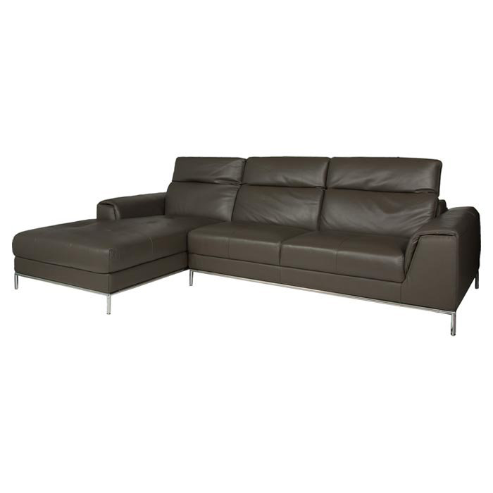 Canapé modulaire en cuir Merton