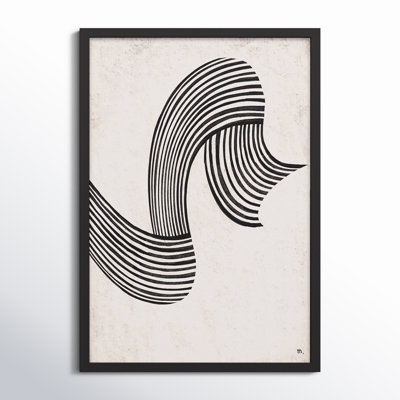 Malverne Linework 3 by Studio M - Picture Frame Print