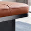 Banc rembourré luxueux pour chambre en cuir-101141527