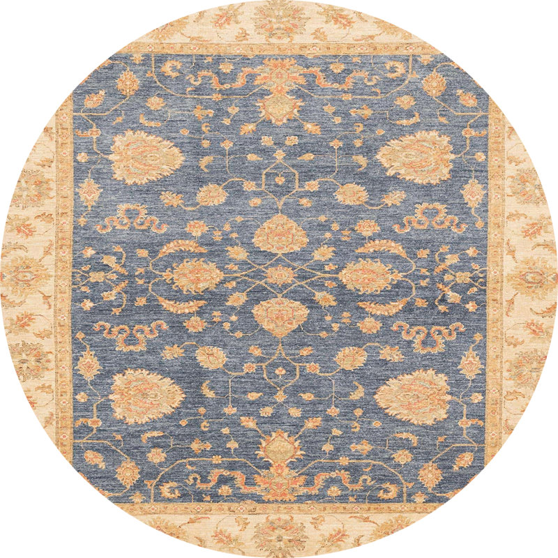 Tapis abstrait moderne 3515, Rond 4 pi