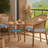 Chair Cushions (Set of 2) Tufted Dining Chair Cushions with Ties Kitchen Chair Cushions (3.5 in. Thick) for Dining Room, Cafeteria, Garden and Patio Chair Cushions (Gray, 19*19 in )-697454466