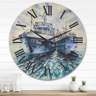 Solid Wood Wall Clock