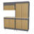 Jezelle 3 Piece Storage System-1983909712