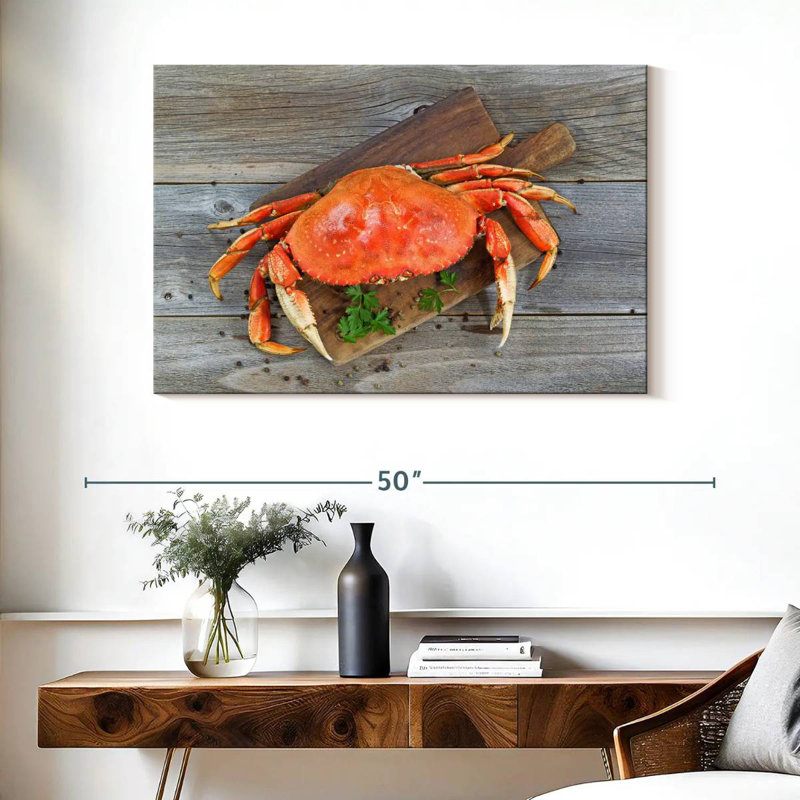 Crabe dormeur cuit Yarlin, H 26 po x l 39 po