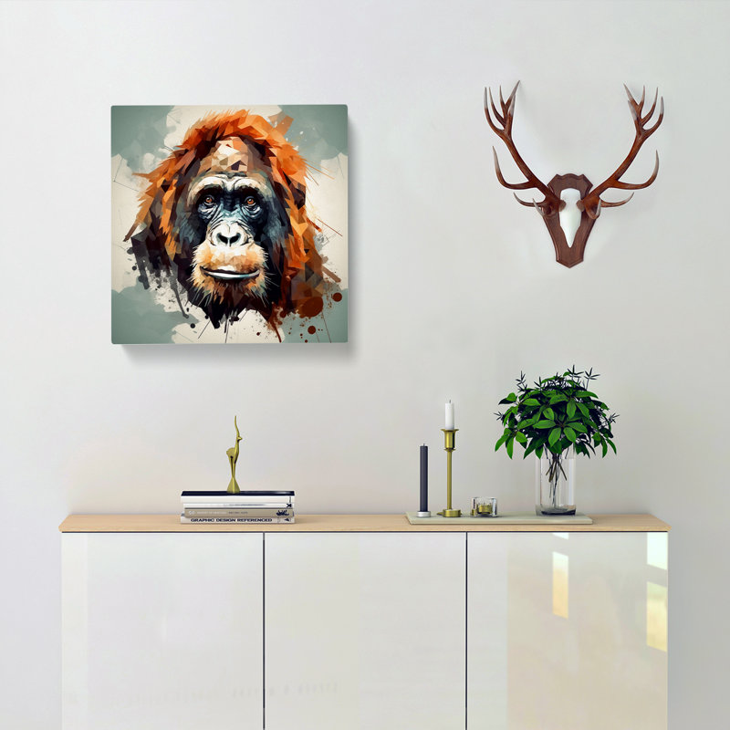 Modern Wall Art - Wrapped Canvas, 50cm H x 50cm W x 3cm D