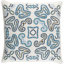 Avana Paisley Cotton Throw Pillow