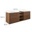 Meuble-lavabo mural à double cuve 62 po Render-101179002