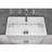Houzer Farmhouse Apron Front 33 inch Fireclay Single Bowl Kitchen Sink-14353748