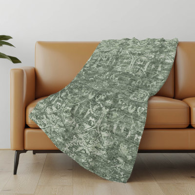 Addison Machine Washable Sherpa Serpentine Throw Blanket