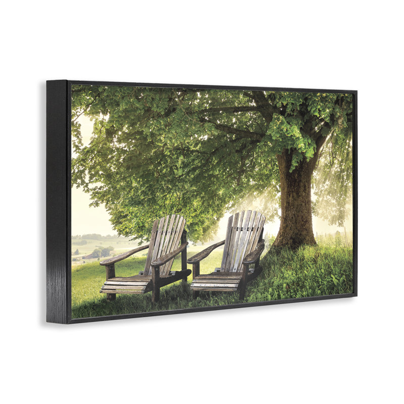 Giclée encadrée «Made In The Shade», design par Celebrate Life Gallery, H 20 po x l 30 po, Giclée encadrée noir minuit