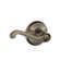 Flair Lever Bed and Bath Lock