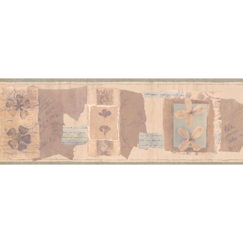 Bordure de papier peint L 15 pi x l 7 po