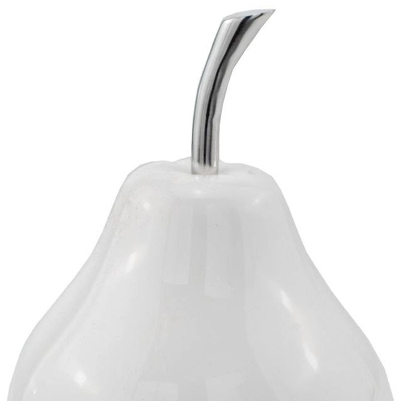 Sculpture de table 11 po, Blanc, H 16,5 po x l 11 po x P 11 po