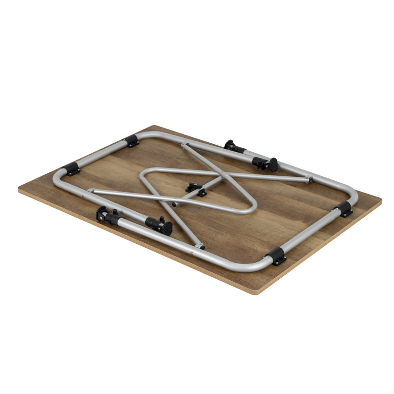 Westmanland Rectangular Metal Folding Outdoor Camping Table , cm W cm D, 110x70 cm