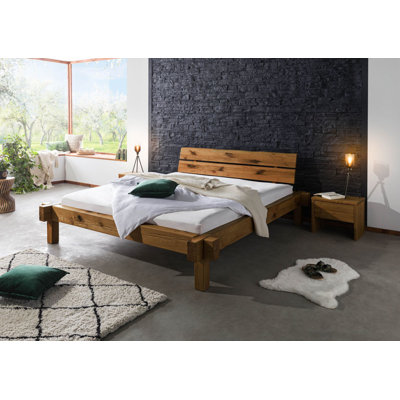 Jangali Solid Wood Bed