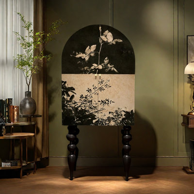 French-style double-door high-legged wardrobe