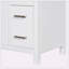 [Cabinet seulement] Meuble-lavabo blanc (lavabo non inclus)