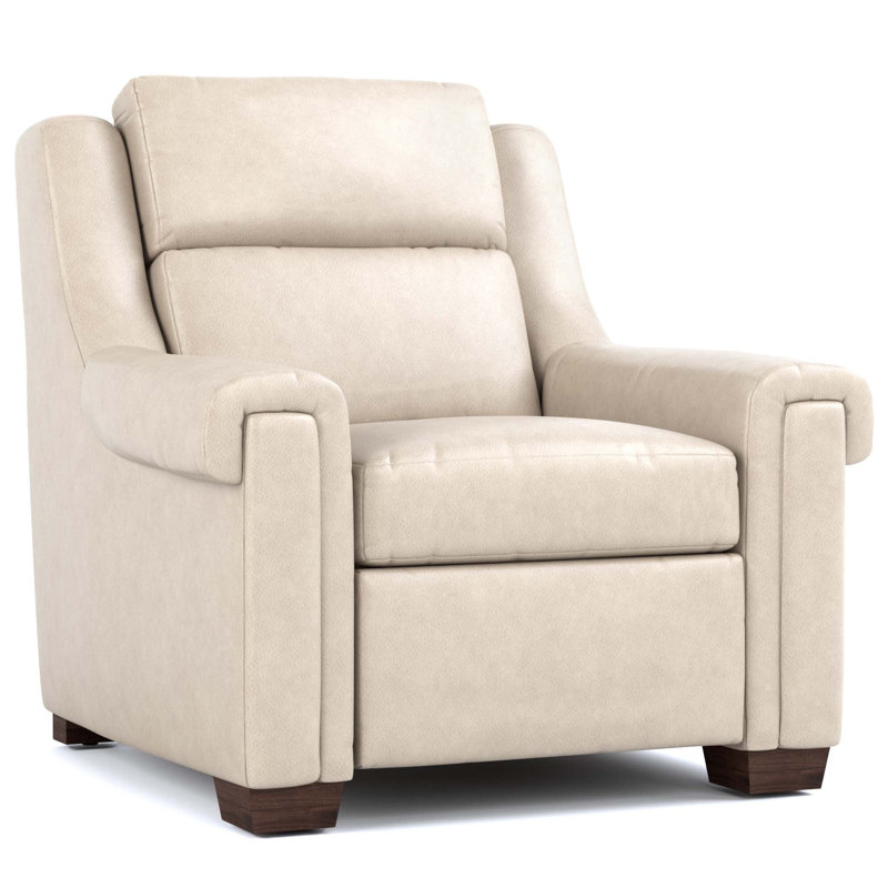 Chester Recliner, Sorrento Moonshine Genuine Leather