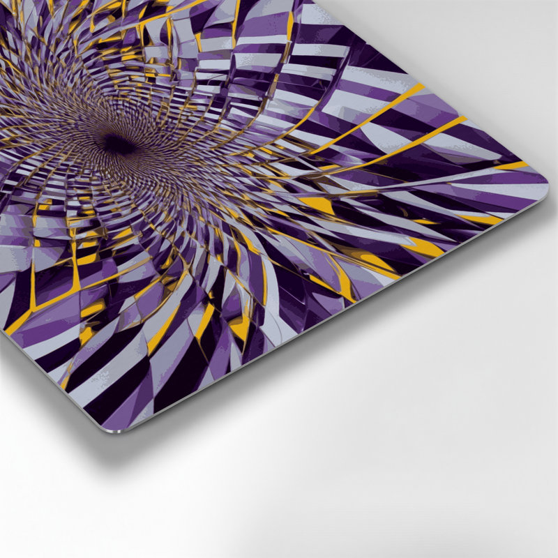 Art mural gris Op Op 57, H 192 po x l 192 po x P 0,05 po