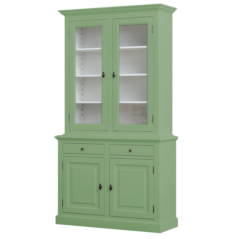 Ava-Kate Display Cabinet, Pale  Green