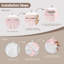 Ensemble de rideau de douche Stall no Hook-572046900-572046902