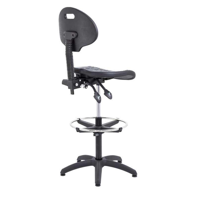 Hoquiam Drafting Chair, Height Adjustable