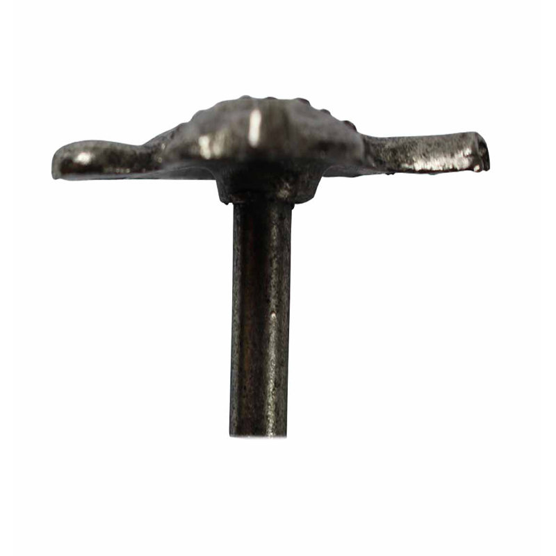 Antique Silver Brass Teapot Cabinet Knob with Mounting Hardware