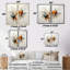 Teal Orange Line Art Conceptual Abstracts I - Décoration murale sarcelle-1280012689-1280012694-1280012695