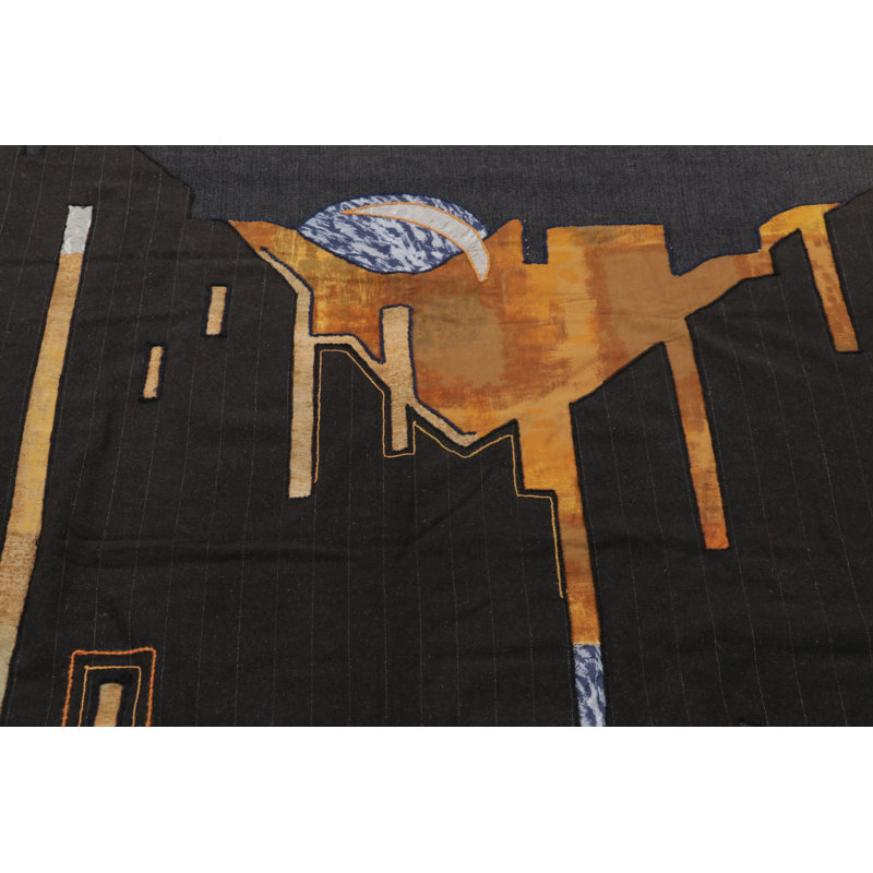 Cotton and Silk Area Rug