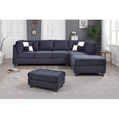 Radwa Sectional with Ottoman