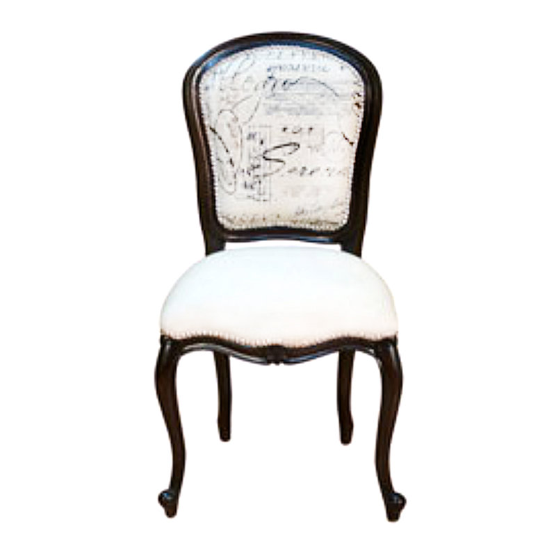 Large Leandro, Toile noire / blanche