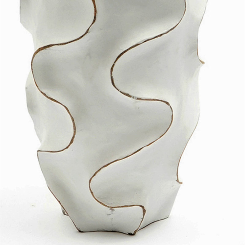 Vase en bois fabriqué à la main