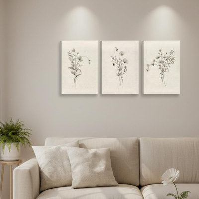 3 Piece Wrapped Canvas Print