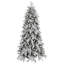 Arbre de Noël mince enneigé 8 pi avec 950 embouts en PE et PVC de qualité supérieure, lumières à DEL blanc chaud 350 W, arbre de Noël artificiel mince et facile à assembler pour la maison, le coin et un endroit étroit-285963810