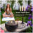 Modern Outdoor Water Fountain Bowl Style Ripple Top Resin Water Feature For Patio Yard Garden Landscape-1328807443