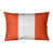 Orange / blanc