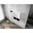 Steinmann 12" Bathroom Side Cabinet,3-Soft Close Doors,Float Mounting Design