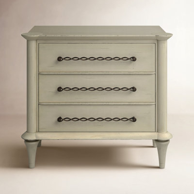 Weyburn Solid Wood 3 - Drawer Accent Chest by Birch Lane